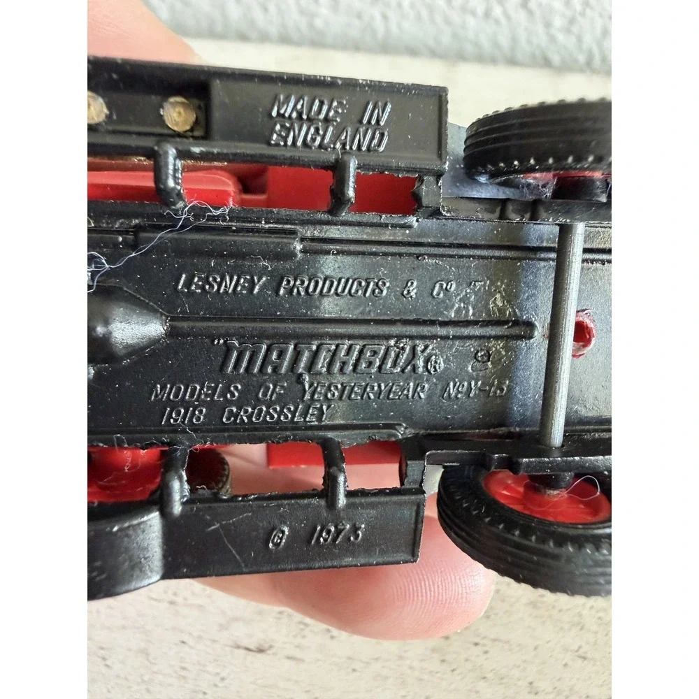 Matchbox Models of Yesteryear Y-13 1918 Crossley Coal Truck Evans Bros. 1:47